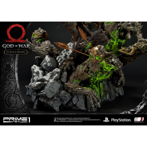 God of War (2018) Statue Baldur & Broods 62 cm